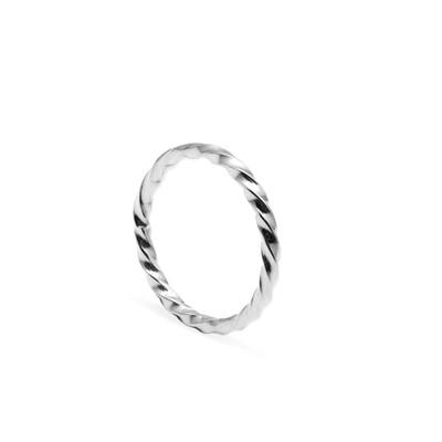 Myia Bonner Twisted Band - Recycled Sterling Silver