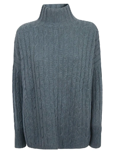 Alyki Knitted Sweater In Norfolk Blue