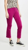 J Brand Selena Mid-rise Crop Velvet Jeans In Victoria