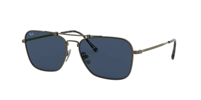 Ray Ban Ray-ban Titanium Sunglasses, Rb8136 58 In Blue