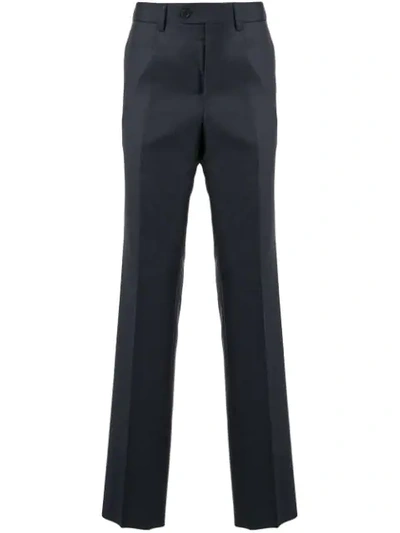 Gieves & Hawkes Slim-fit Tailored Trousers In Blue