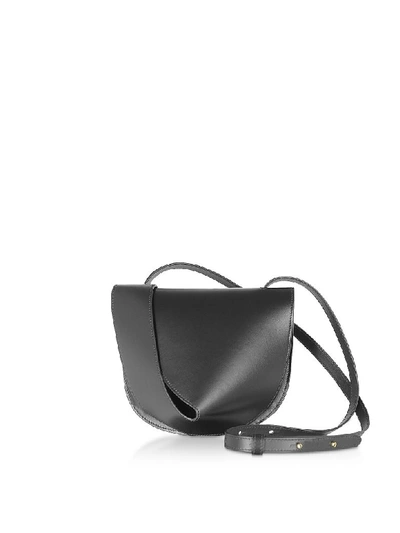 Giaquinto Candy Saddle Shoulder Bag In Black