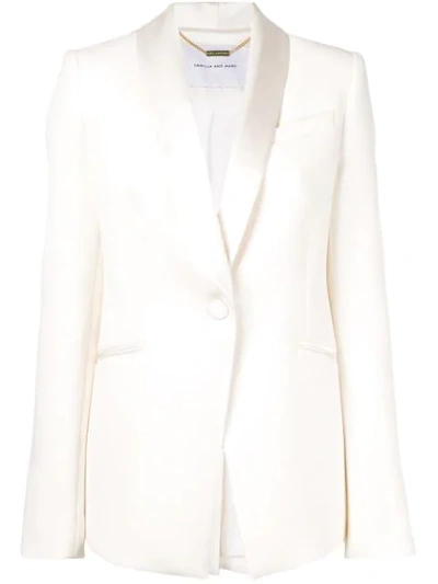 Camilla And Marc Elita Blazer In White