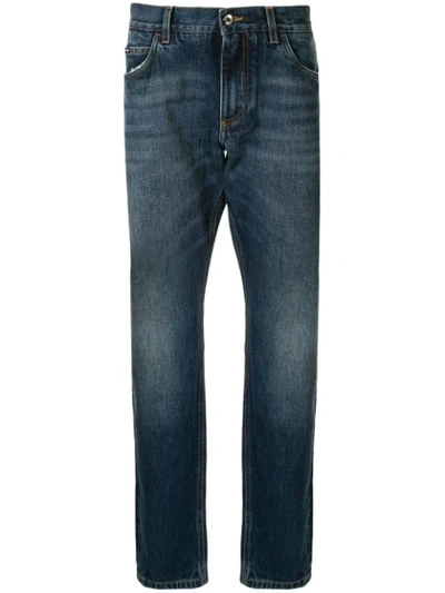 Dolce & Gabbana Regular-fit Jeans In Blue