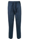 Dolce & Gabbana Regular-fit Track Trousers In Blue