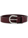 Isabel Marant Classic Belt In Red
