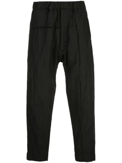 Ziggy Chen Hose Mit Lockerem Schnitt In Black