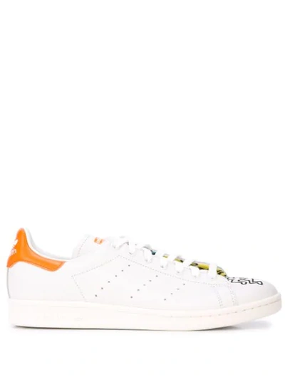 Adidas Originals Stain Smith Keith Haring Packer Sneakers In White