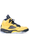 Nike Air Jordan 5 Michigan Inspire Sneakers In Yellow