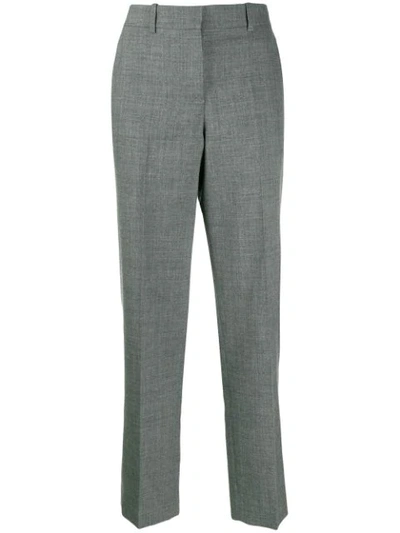 Loewe Mid-rise Tailored Trousers In Grey