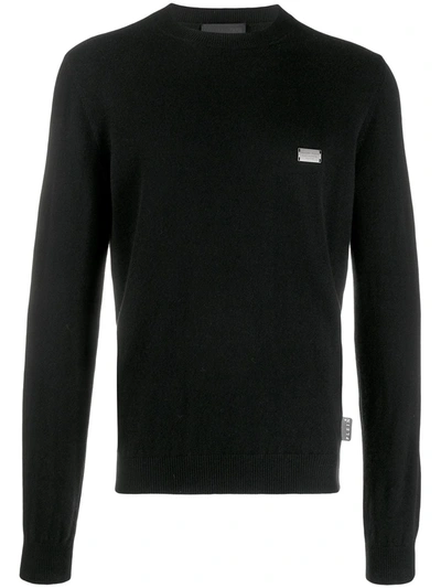 Philipp Plein Statement Jumper In Black