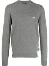 Philipp Plein Statement Jumper In Grey