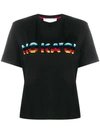 No Ka'oi Appliqué Detail T-shirt In Black