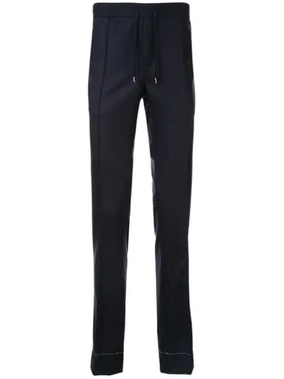 Brioni Tailored Jogging Trousers In Blue