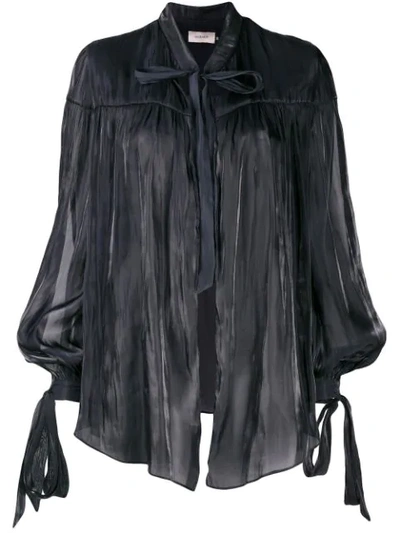 Murmur Cape-style Top In Black