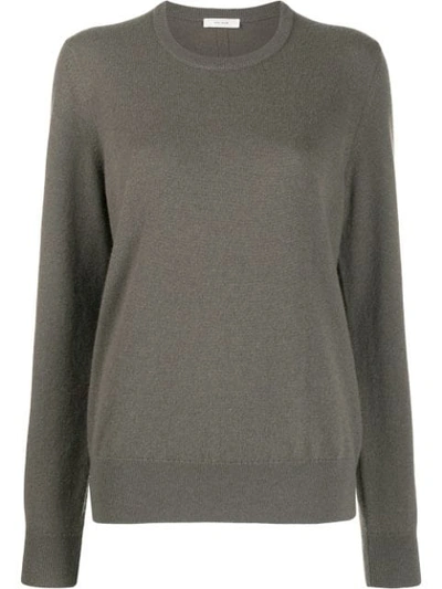 The Row Relaxed Knit Jumper In Brown