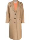 Harris Wharf London Single In Tan/214neon