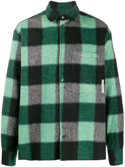 Corelate Checked Shirt In Green