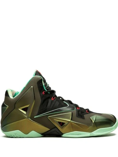 Nike Lebron 11 "king's Pride" Sneakers In Black