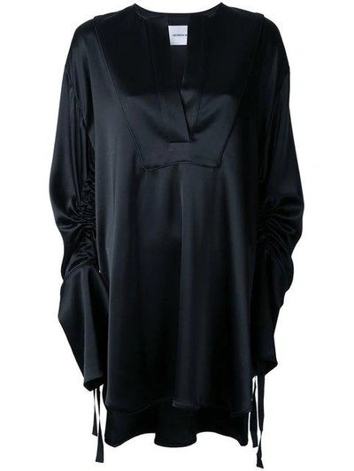 Georgia Alice Moon Sisters Oversized Satin Blouse