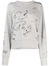 Isabel Marant Étoile Tigrane Sweatshirt In Grey
