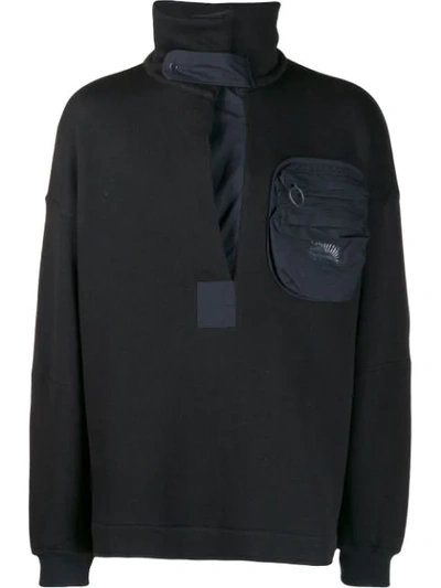 Damir Doma Patch Pocket Jumper In Black