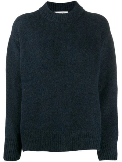 Masscob Chunky Knit Sweater In Blue