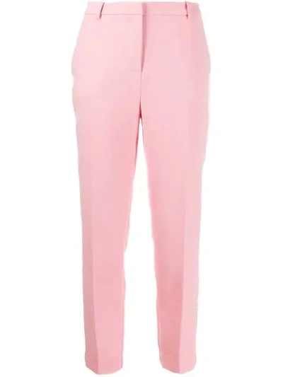 Pinko Slim Fit Trousers In Pink