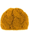 Gentry Portofino Grob Gestrickte Beanie In Yellow