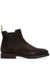 Doucal's Chelsea Ankle Boots In Brown