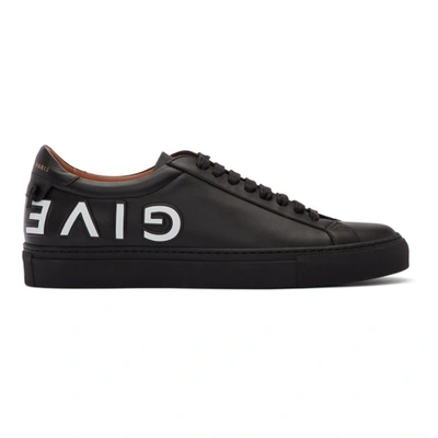 Givenchy Black & White Reverse Logo Urban Knots Sneakers