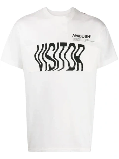 Ambush Visitor Cape T-shirt In White
