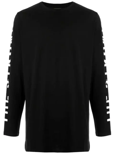 Kent & Curwen The Strong Print T-shirt In Black