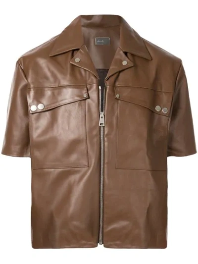 Necessity Sense Sahara Jacket In Brown