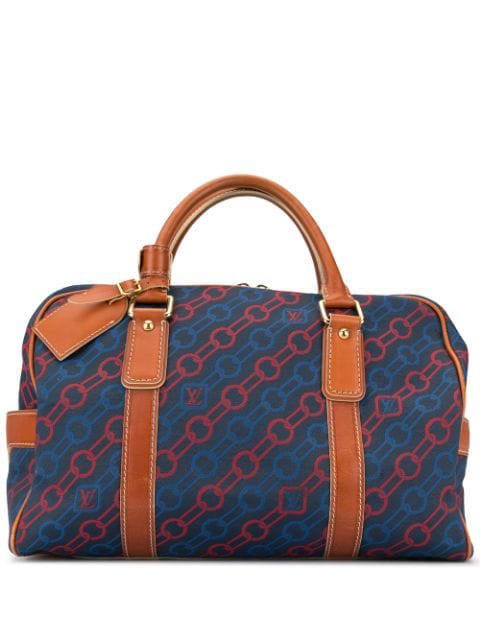 Pre-Owned Louis Vuitton 2006 Pre-owned Charm Line Travel Bag In Brown | ModeSens