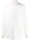 Burberry Layered-look Tailored Shirt In White