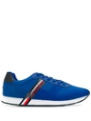 Tommy Hilfiger Rubber Stripe Sneakers In Blue