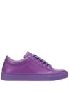 Christian Wijnants Adenka Lace-up Sneakers In Purple