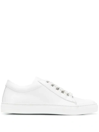 Christian Wijnants Adenka Lace-up Sneakers In White
