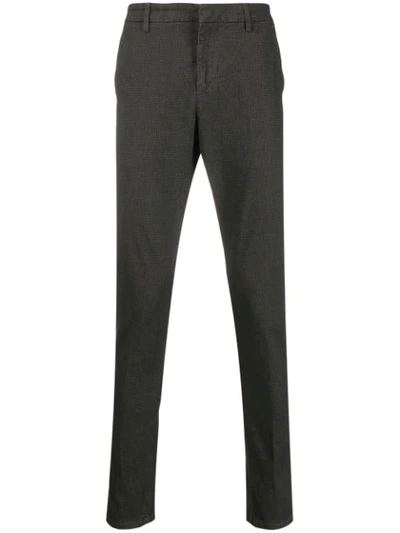 Dondup Straight Leg Trousers In Brown