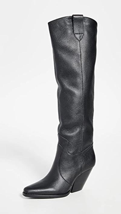 Sol Sana Prince Western Boots In Black