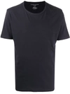 Majestic Round Neck T-shirt In Dark Blue