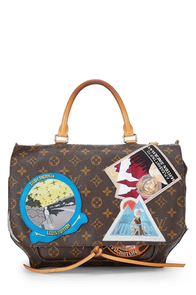 Pre-owned Louis Vuitton Cindy Sherman X  Iconoclasts Collection Monogram Canvas Messenger