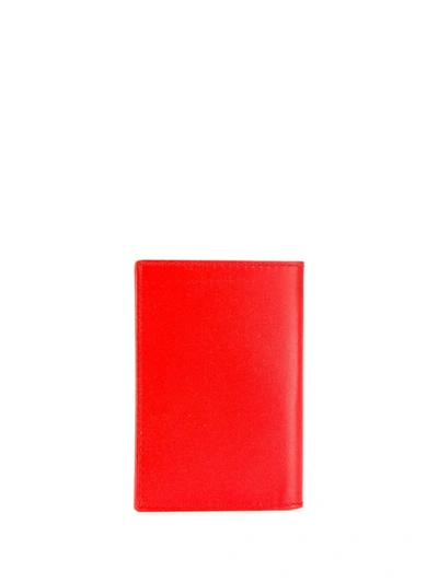 Comme Des Garçons Bifold Wallet In Orange