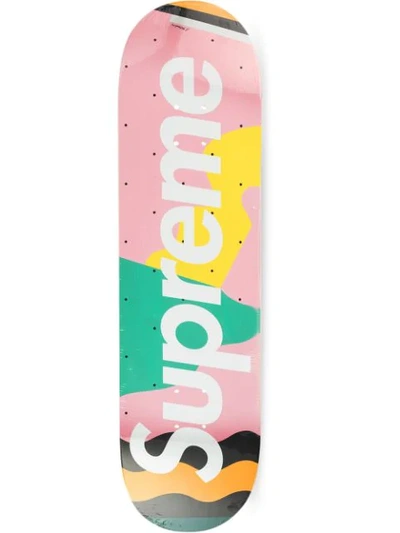 Supreme Mendini Skateboard Deck In Pink
