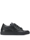 Christian Wijnants Leather Lace Up Sneakers In Black