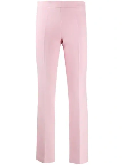 Giambattista Valli Flared Skinny Fit Trousers In Pink