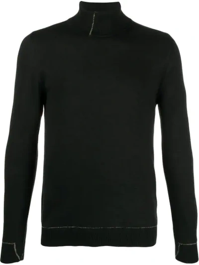 Andrea Ya'aqov Turtle Neck Jumper In Black