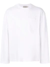Maison Kitsuné Chest Pocket T-shirt In White