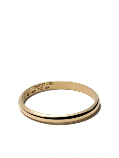 Le Gramme 18kt Yellow Polished Gold Le 2 Grammes Half Bangle Ring In Yellow Gold